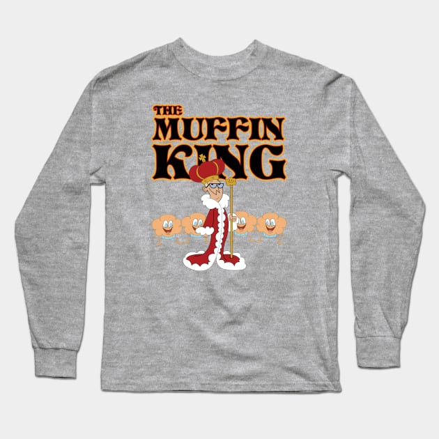 Muffin King Dexter's Laboratory Long Sleeve T-Shirt by Perpetual Brunch